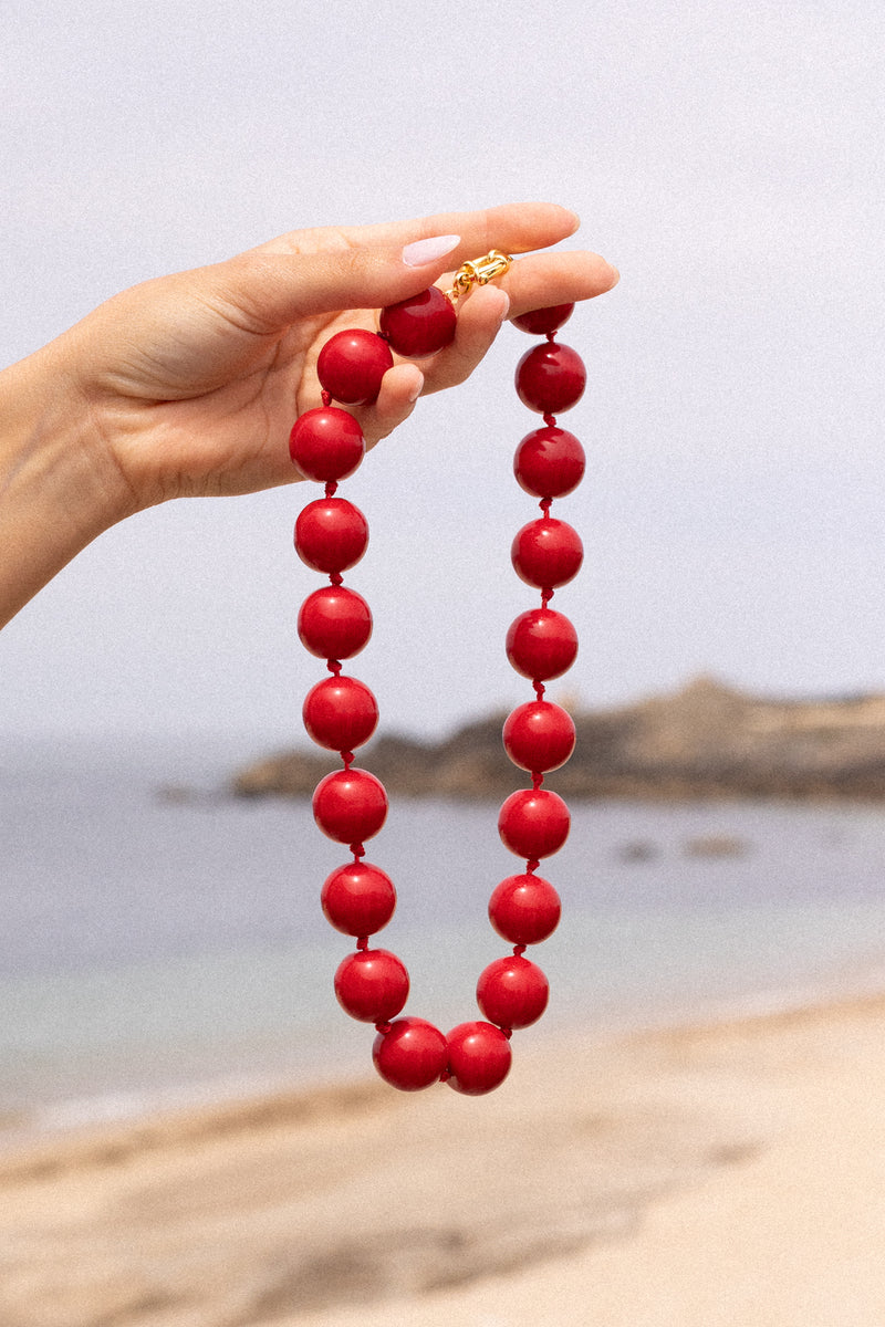 GRAND NECKLACE RED