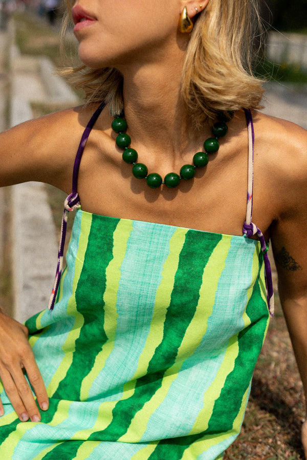 GRAND NECKLACE GREEN